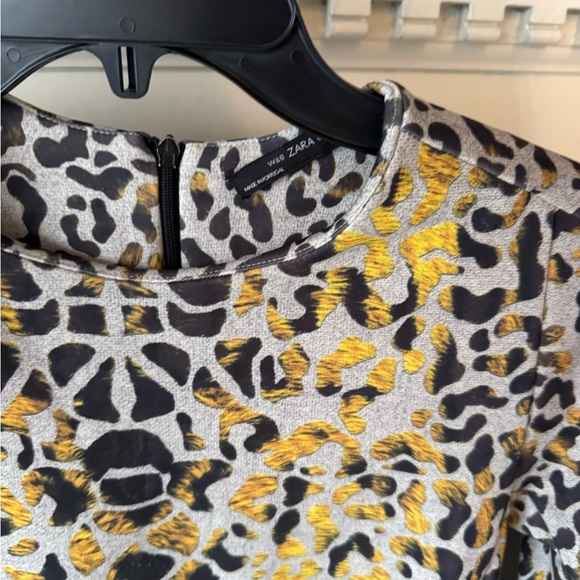 Zara animal print Midi - Picture 4 of 4
